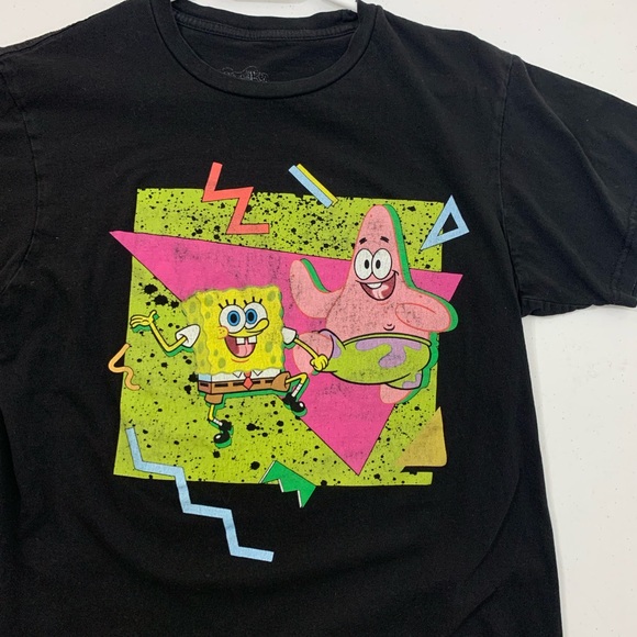 Vintage 2003 SpongeBob & Patrick Retro Shirt - M - Picture 3 of 5